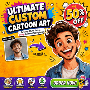 custom digital artwork by ToonCanvas